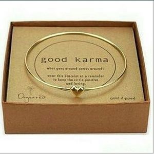 Heart love sweet gold plated bracelet