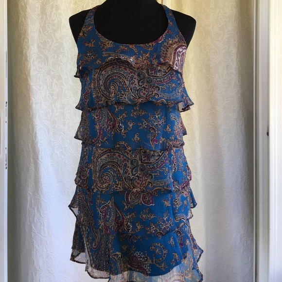 Tiers of ruffles dress