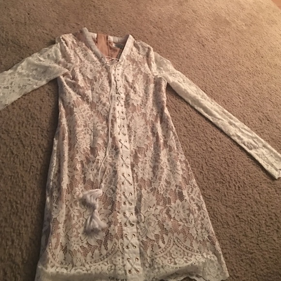 Beautiful white lace dress