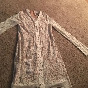 Beautiful white lace dress