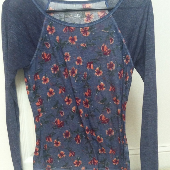 flowery long sleeve