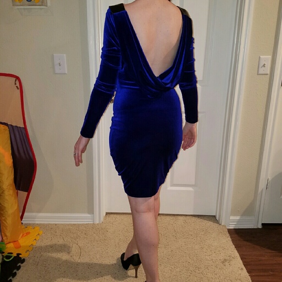 Badgley Mishka Backless Velvet