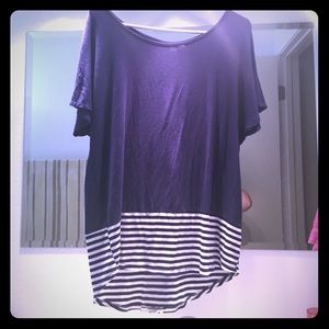 cute tee with back detail!!