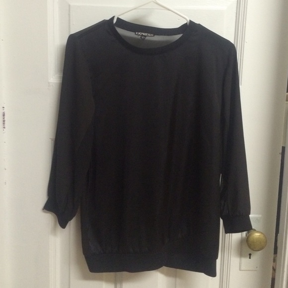 Express Black Blouse