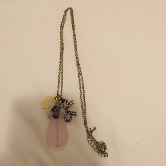Long Charm Necklace - Picture 1 of 2