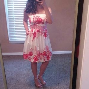 Floral Semi Formal/ Cocktail Dress.
