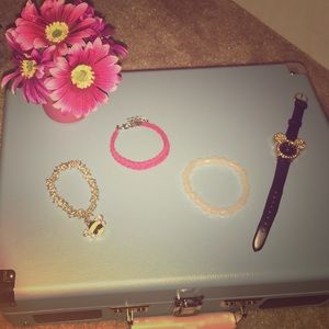 Simple bracelets and a Disney watch