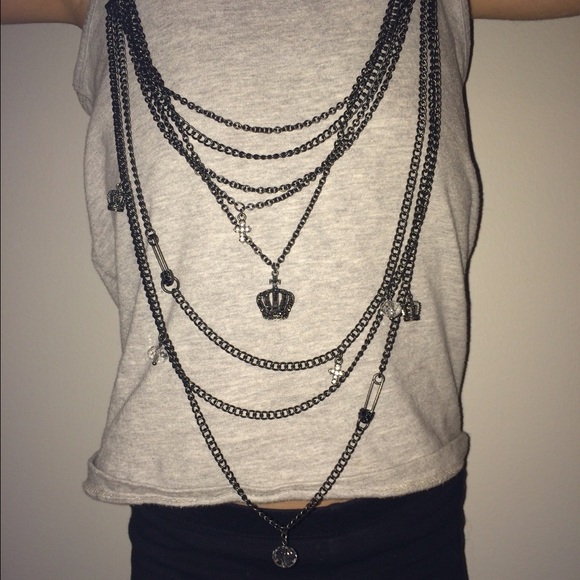 Layered necklace