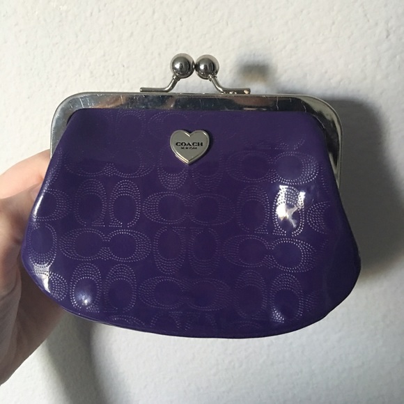 Coach change purse