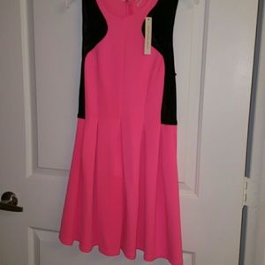 SOLD*****NWT! Neon pink dress