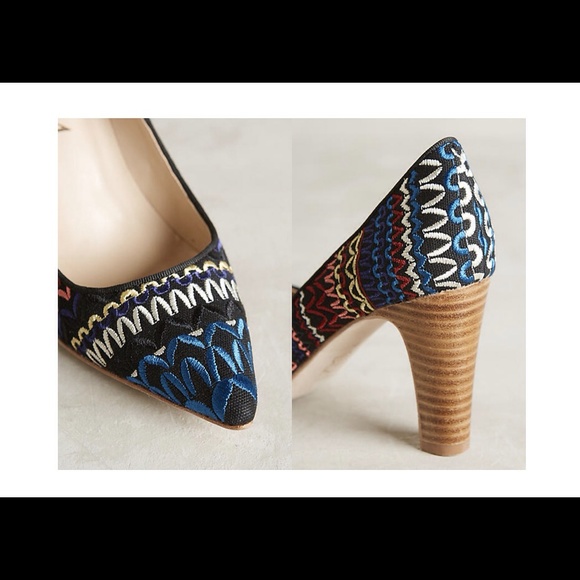 Anthropologie Candela Maynard Heels - 10 - NEW - Picture 3 of 4