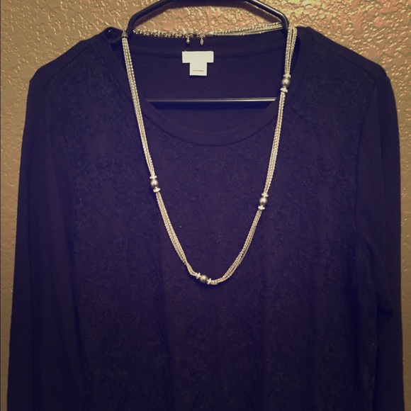 Premier silver necklace
