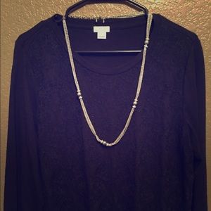 Premier silver necklace