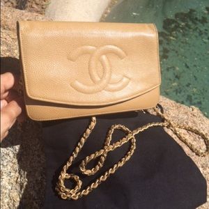 Chanel chain wallet
