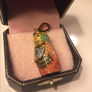 Juicy Couture Russian doll charm that opens