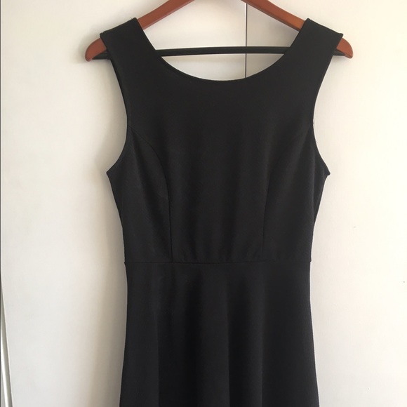 LBD! Black fit & flare dress