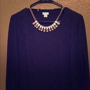 J Crew statement necklace