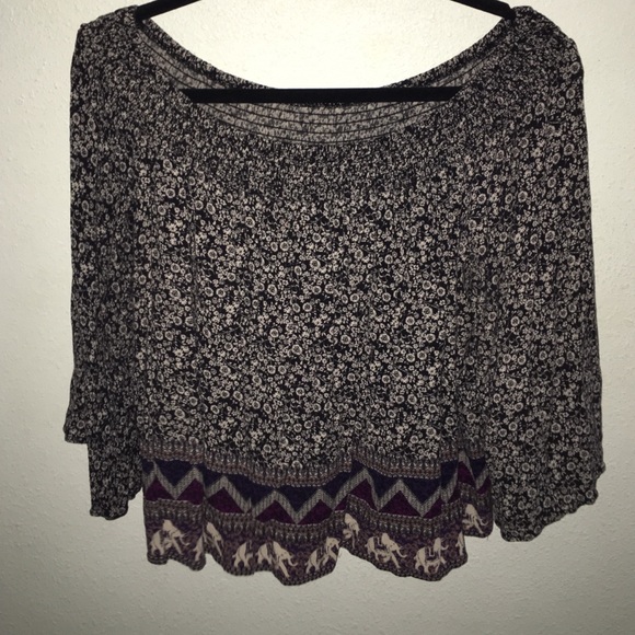 Off the shoulder top