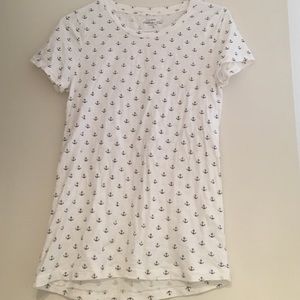 J Crew Anchor Tee