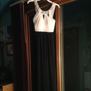 Black and White Prom Dress!
