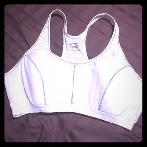 White Danskin Sports Bra