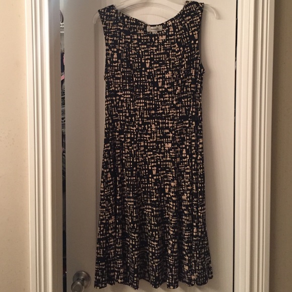 Black and Tan dress