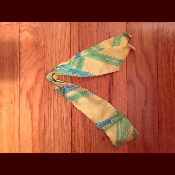 Hermes small scarf purchased at Neiman Marcus.