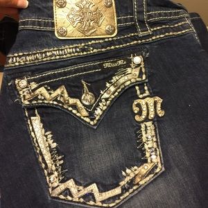 Buckle Jeans. Brand: "Miss Me"