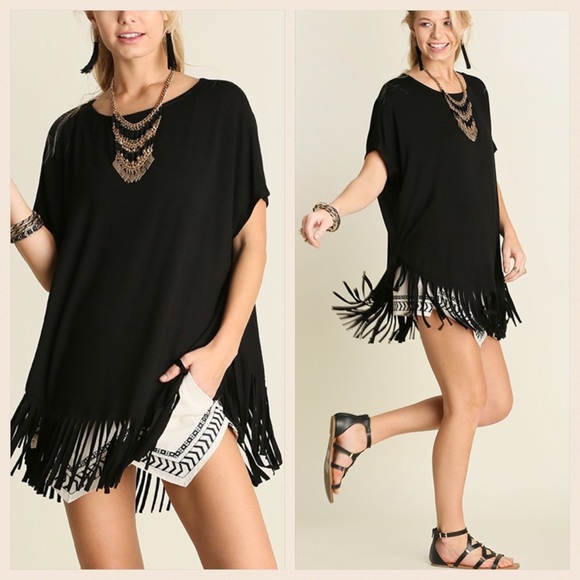 Fringe Detail Top 💥  Last Medium - Picture 2 of 4