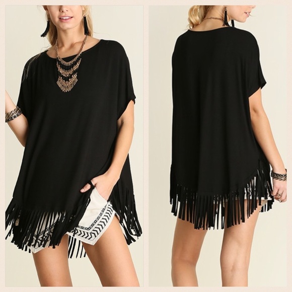 Fringe Detail Top 💥  Last Medium - Picture 3 of 4