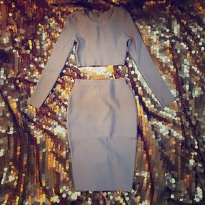 2 piece long sleeve dress. Never worn.