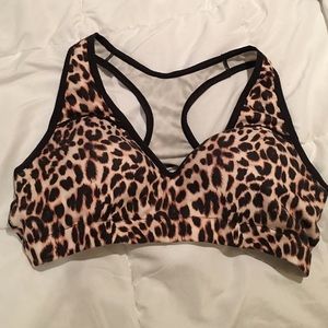 VS Pink racerback sports bra L