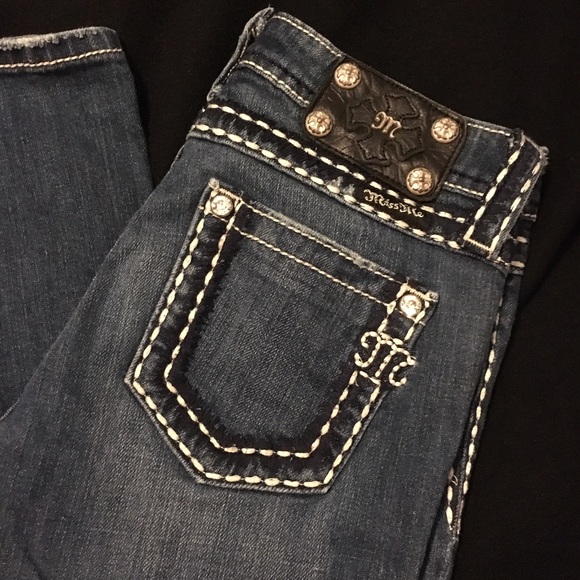 Studded Miss Me Statement Jean 💕