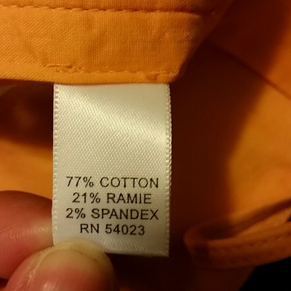 Banana Republic - Orange shorts - size 8 - Picture 4 of 4