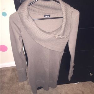 Very tight fitting sweater dress