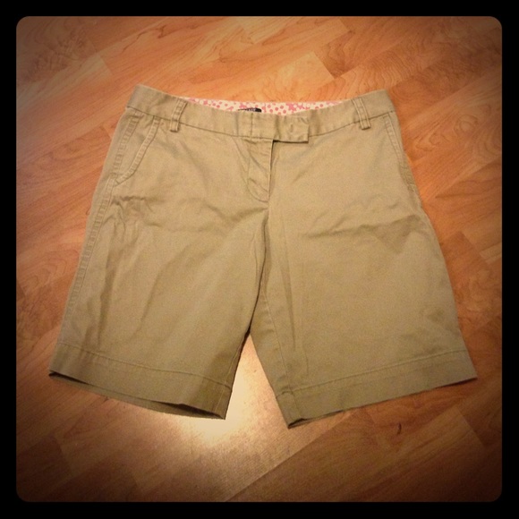 J. Crew Khaki Shorts