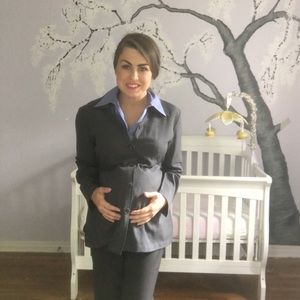 3-Piece Large Motherhood Maternity Business Suit