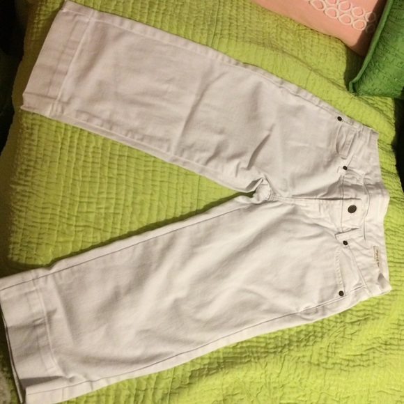 Citizens of Humanity white jean capris