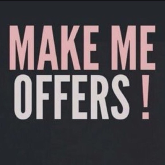 Reasonable offers welcomed!