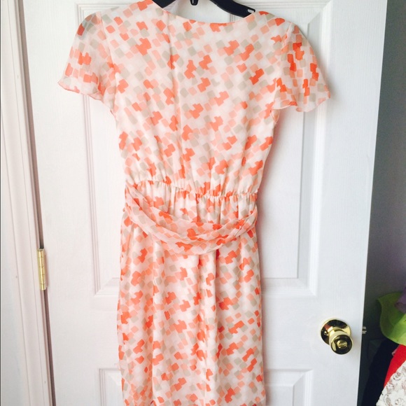 New! Print wrap dress - Picture 3 of 3