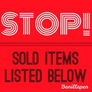 Sold items below