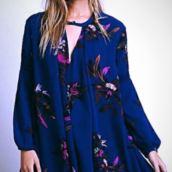 Electric Orchid Swing Tunic