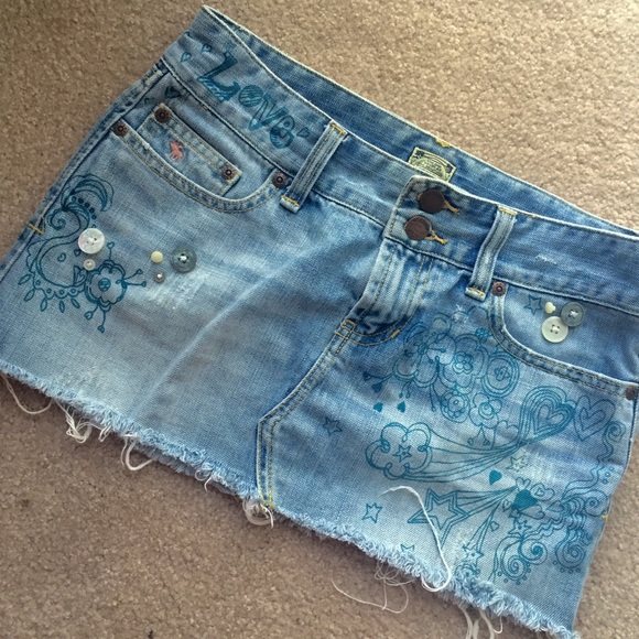 Vintage Abercrombie and Fitch Mini Skirt