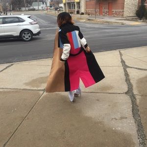 Beautiful multi colored coat