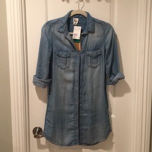 H&M Demin Dress Shirt!