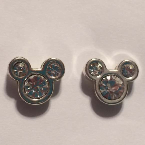 Disney Mickey Mouse Cubic Zirconia Earrings