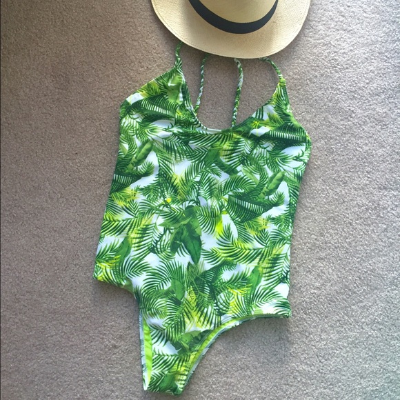 Banana leaf & Palm Swimsuit