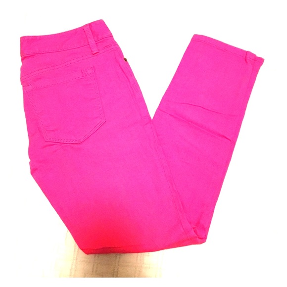LOFT - Hot Pink Skinnys