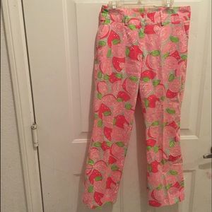 💞💖Lilly Pulitzer Capri pants 💖💕