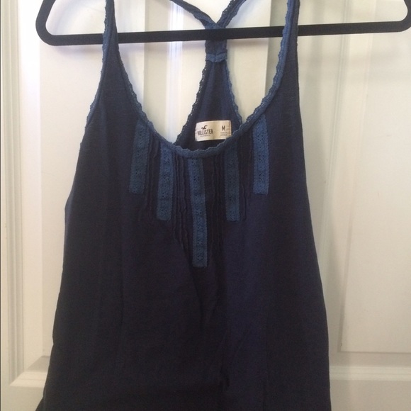 Hollister racer back tank top